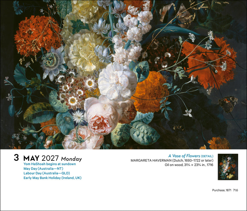 Art 365 Days of Masterpieces 2027 Page-A-Day Calendar