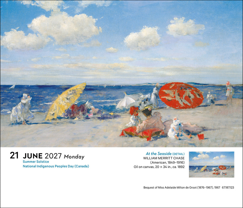 Art 365 Days of Masterpieces 2027 Page-A-Day Calendar