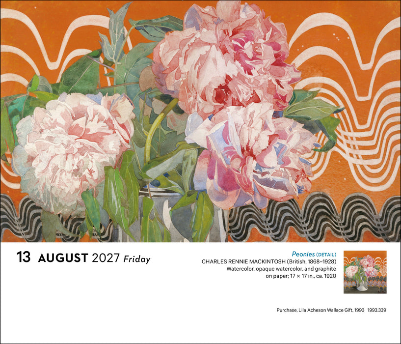 Art 365 Days of Masterpieces 2027 Page-A-Day Calendar