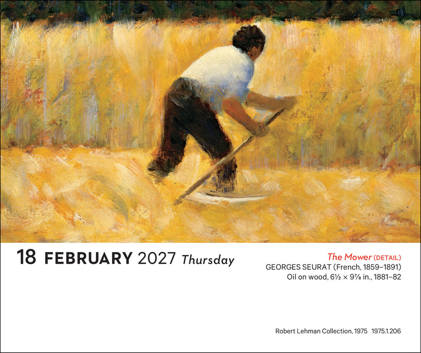 Impressionism & Post Impressionism 2027 Page-A-Day Calendar