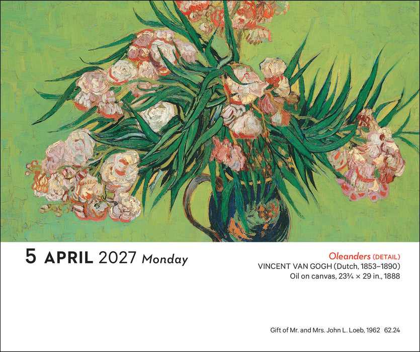 Impressionism & Post Impressionism 2027 Page-A-Day Calendar