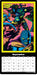 Marvel Classic Black Light Poster 2027 Large Wall Calendar