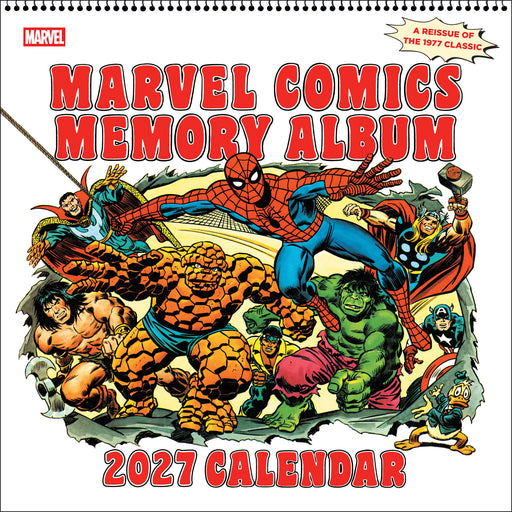Mighty Marvel 2027 Square Wall Calendar