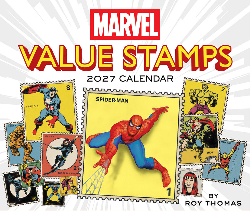 Marvel Value Stamps 2027 Page-A-Day Calendar