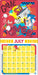 Sonic the Hedgehog with Bonus Stickers 2027 Square Wall Calendar