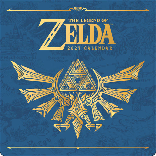 Legend of Zelda 2027 Square Wall Calendar