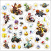 Mario Kart World with Bonus Sticker 2027 Square Wall Calendar