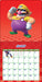 Super Mario 2027 Square Wall Calendar