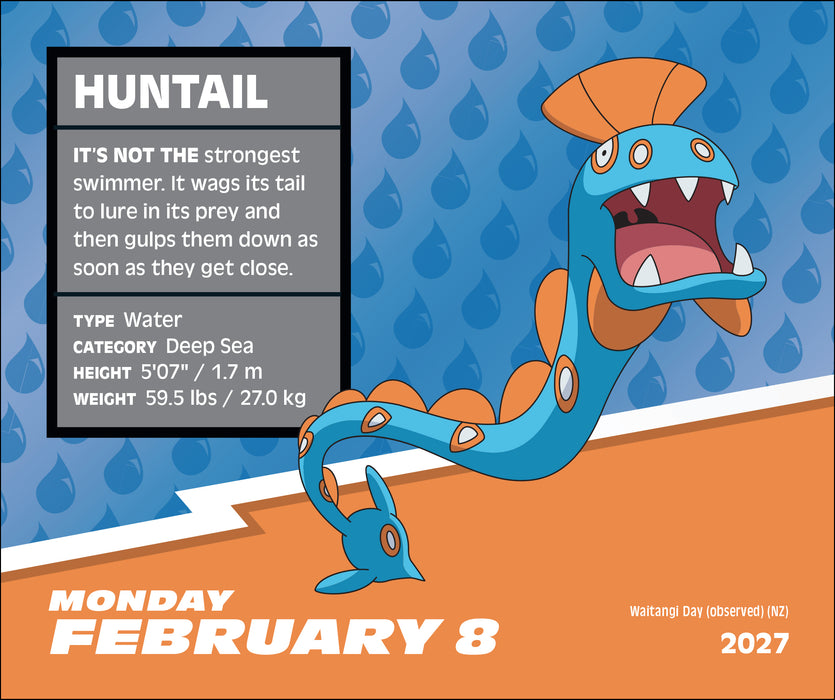 Pokemon 2027 Page-A-Day Calendar