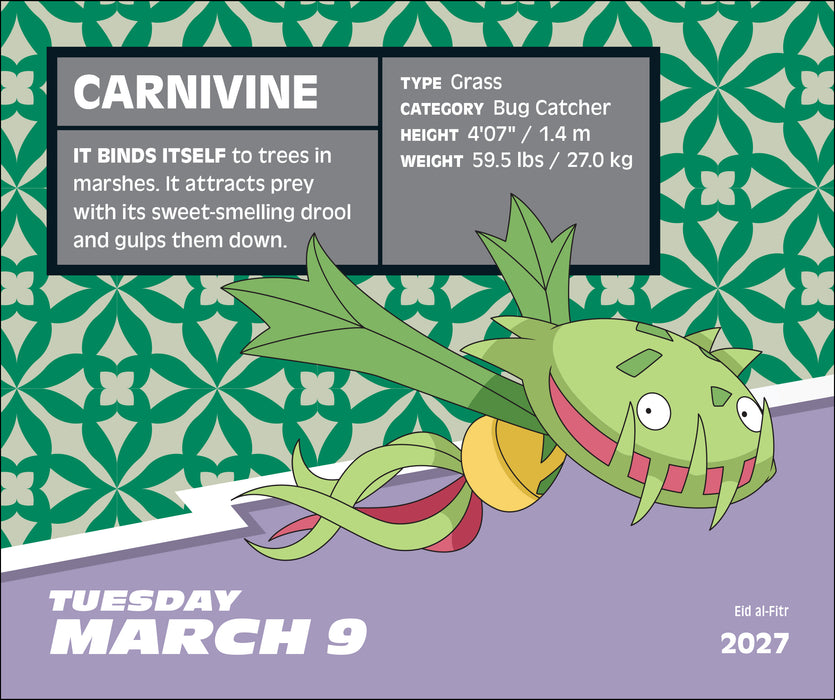 Pokemon 2027 Page-A-Day Calendar