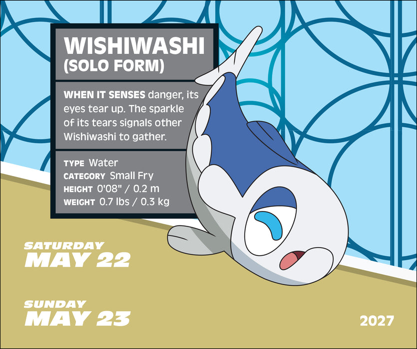 Pokemon 2027 Page-A-Day Calendar