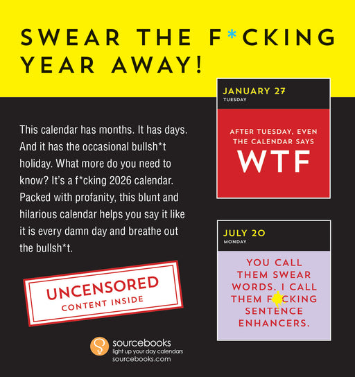 A F*cking 2026 Page-A-Day Calendar