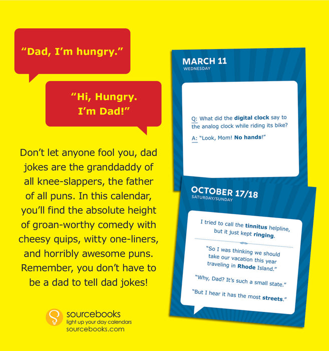 Dad Jokes 2026 Page-A-Day Calendar