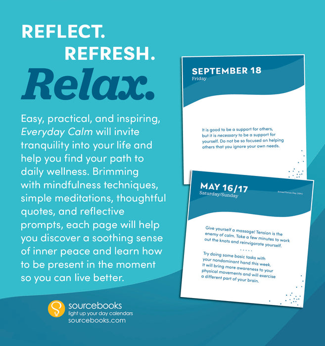 Everyday Calm 2026 Page-A-Day Calendar