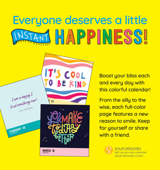 Instant Happy Notes 2026 Page-A-Day Calendar
