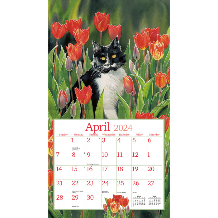 2024 Cats In The Country Wall Calendar — Calendar Club