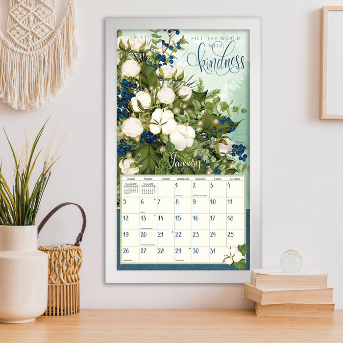 2025 Abundant Friendship Large Wall Calendar