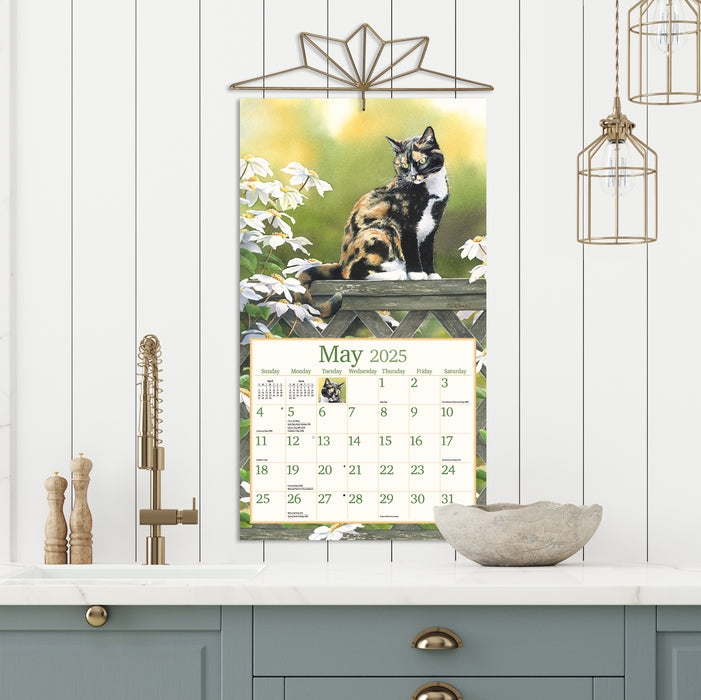 2025 Cats In The Country Large Wall Calendar