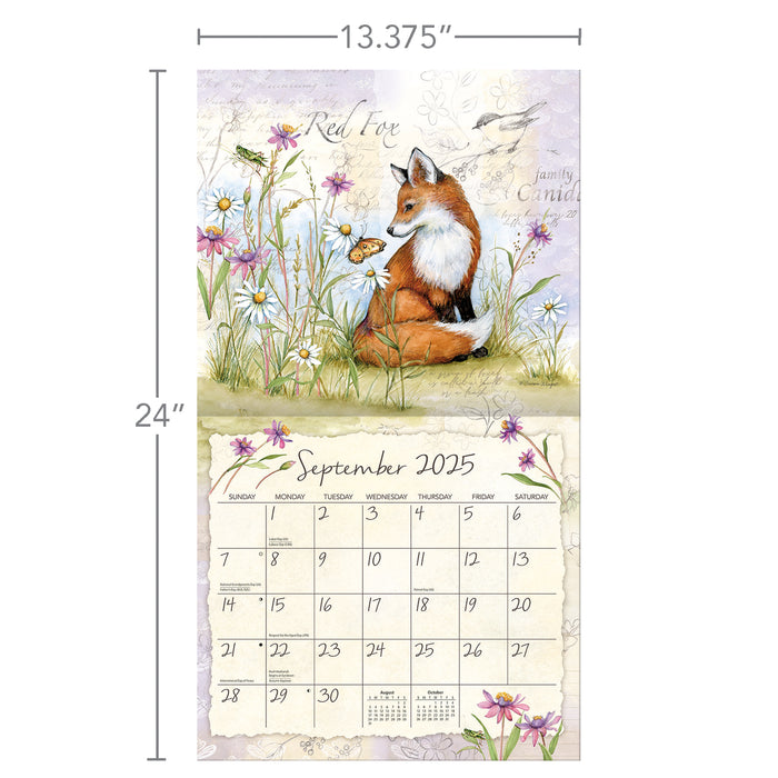 2025 Field Guide Large Wall Calendar