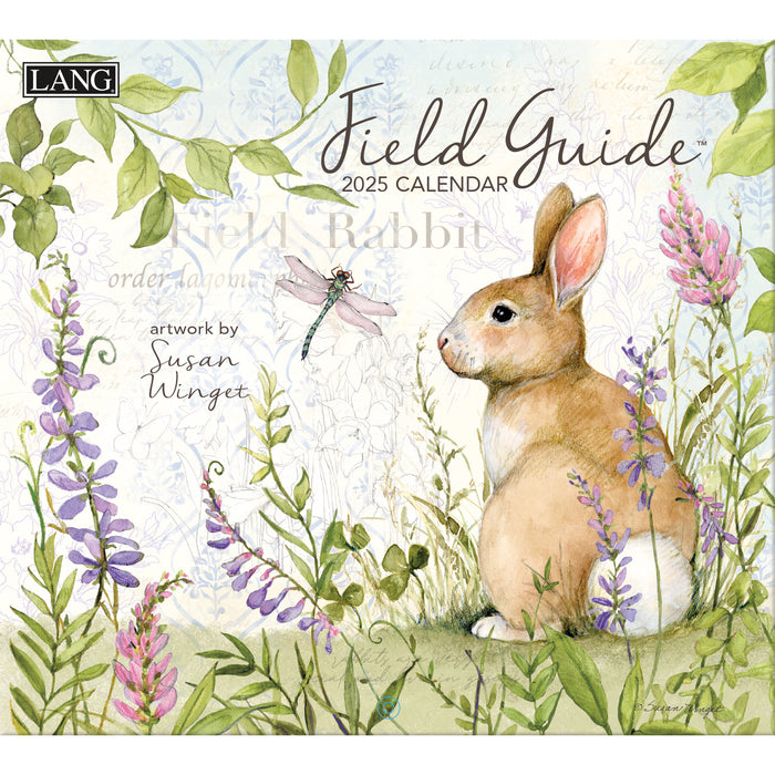 2025 Field Guide Large Wall Calendar