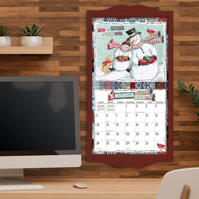 2025 Happy Life Large Wall Calendar by  LANG from Calendar Club