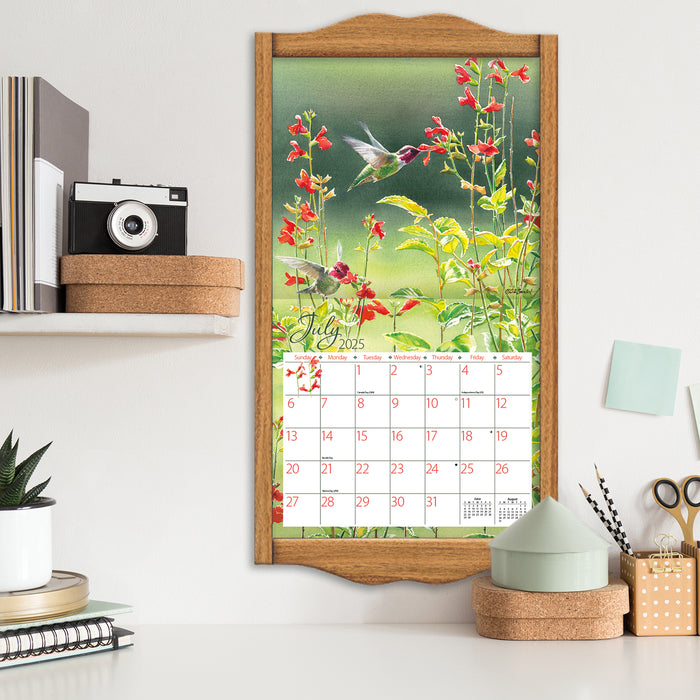 2025 Hummingbirds Large Wall Calendar