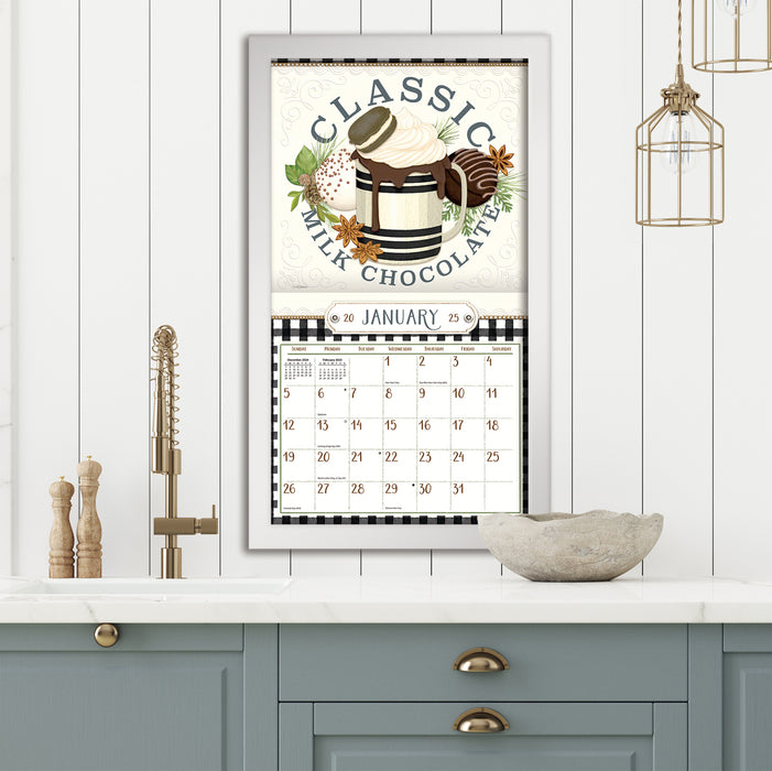 2025 Love To Cook Large Wall Calendar