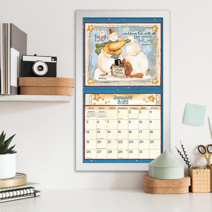 2025 Simple Life Large Wall Calendar