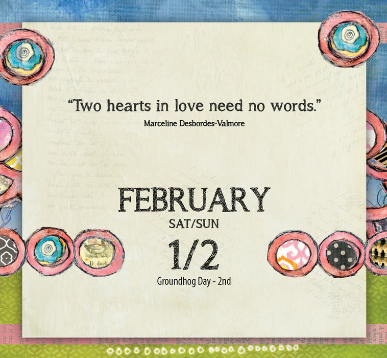 2025 Live Love Dream Mini Page-A-Day Calendar