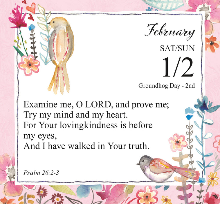 2025 Psalms Mini Page-A-Day Calendar