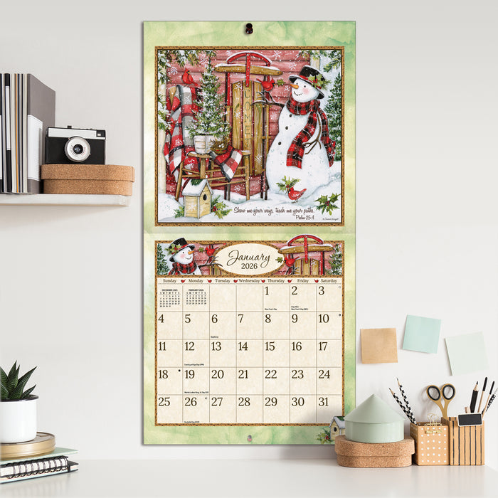 Blessings 2026 Square Wall Calendar