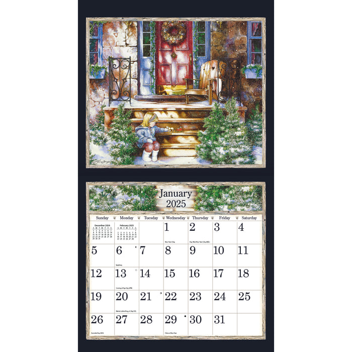 2025 Country Welcome Large Wall Calendar by  LANG from Calendar Club