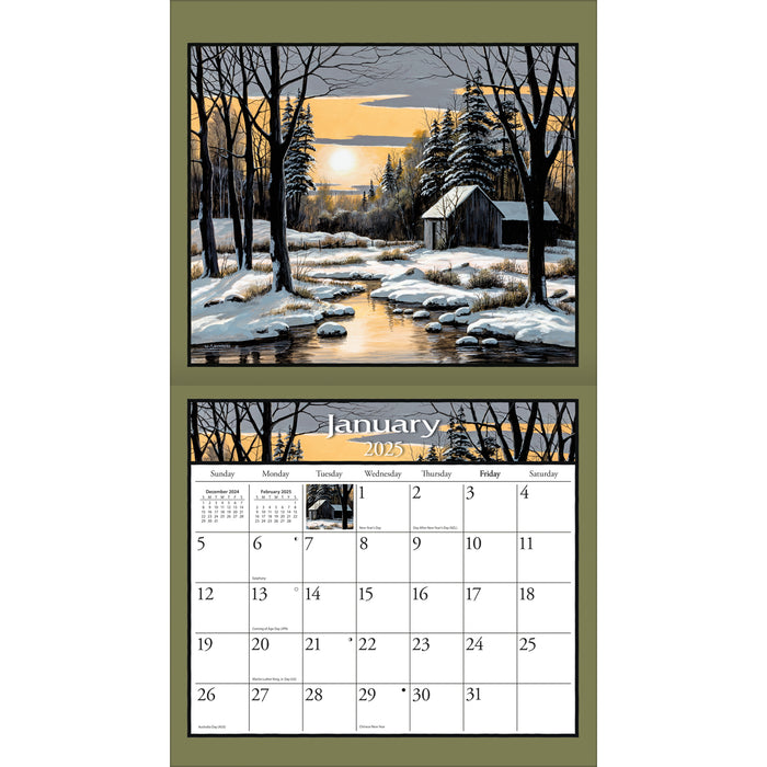 2025 Lure Of The Outdoors Large Wall Calendar (Online Exclusive) by  LANG from Calendar Club