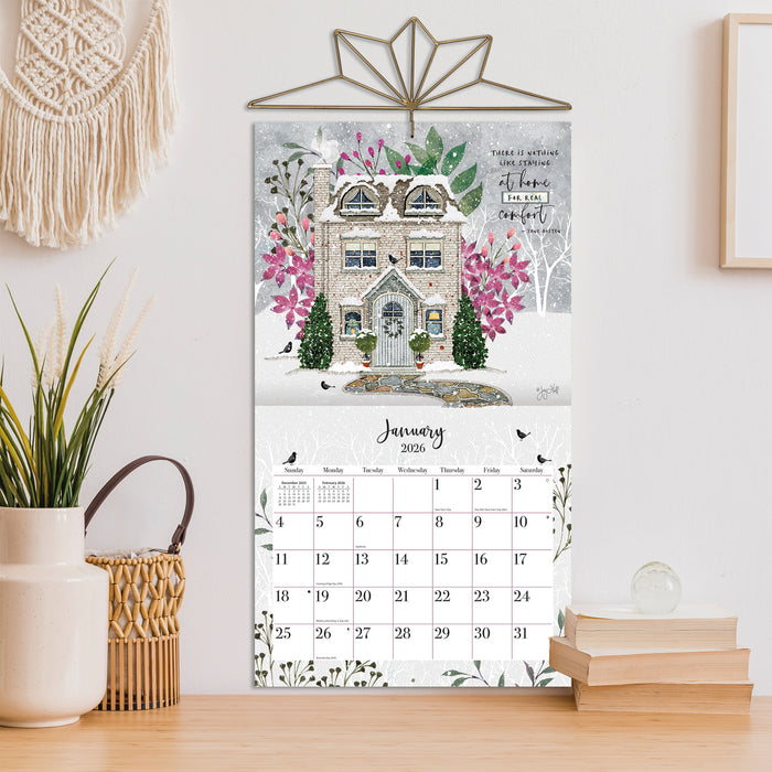 Bless This Home 2026 Large Wall Calendar