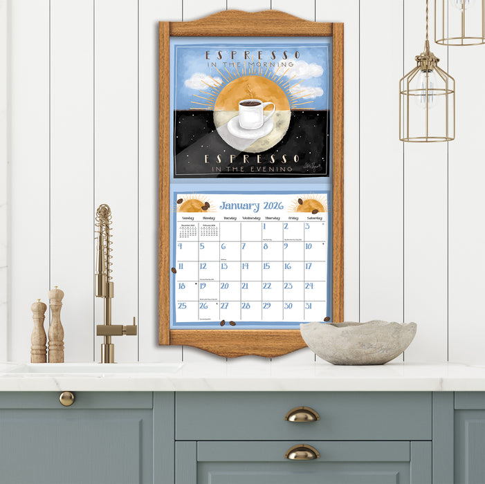 Coffee 2026 Large Wall Calendar