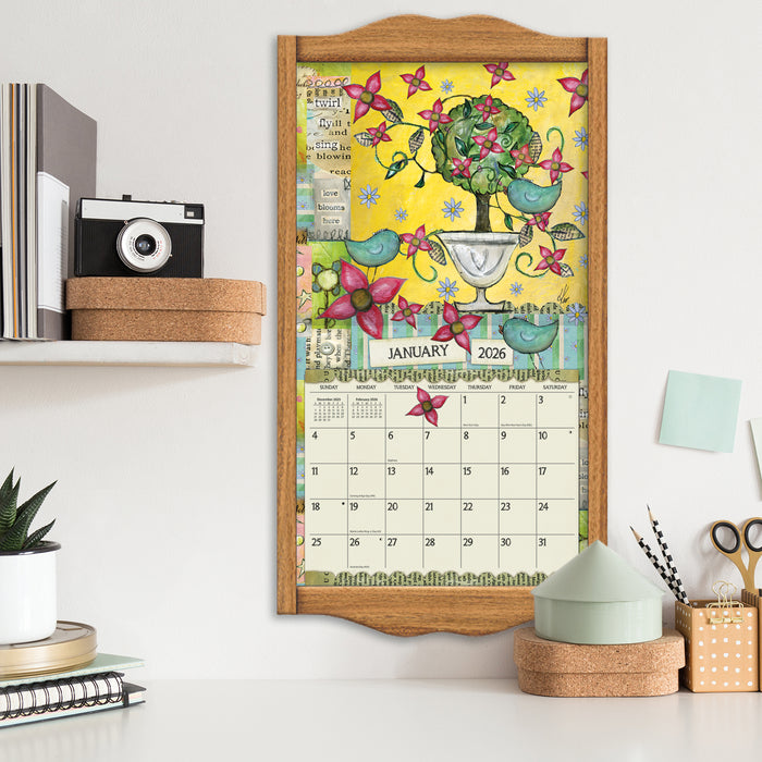 Color My World 2026 Large Wall Calendar