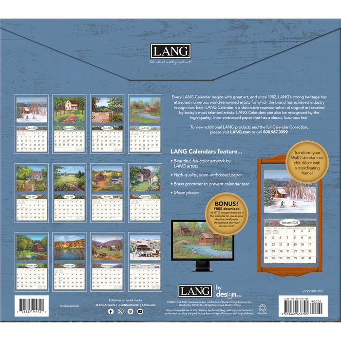 Country Living 2026 Large Wall Calendar (Online Exclusive)