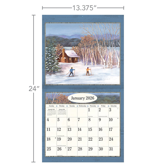 Country Living 2026 Large Wall Calendar (Online Exclusive)
