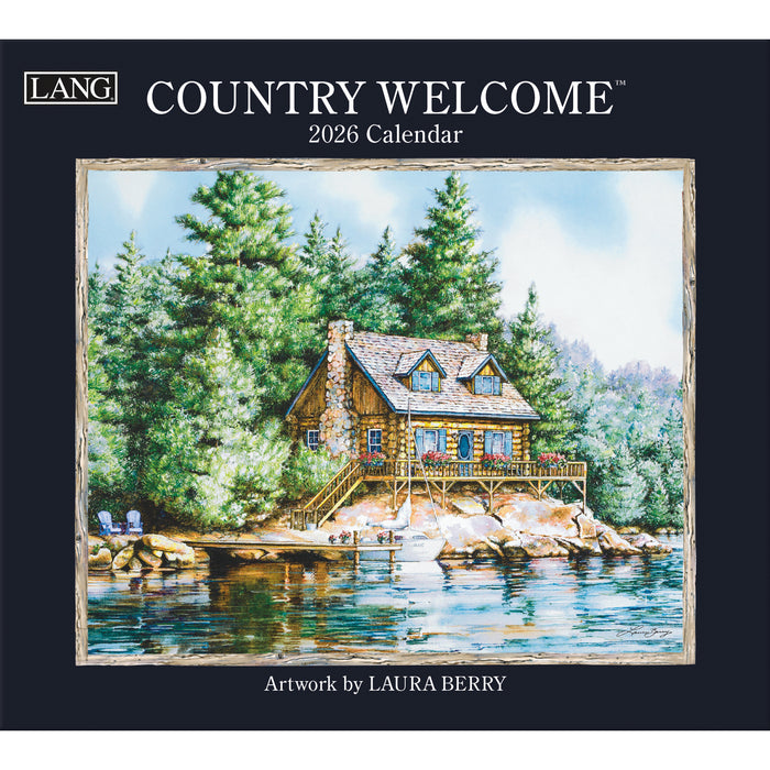 Country Welcome 2026 Large Wall Calendar (Online Exclusive)