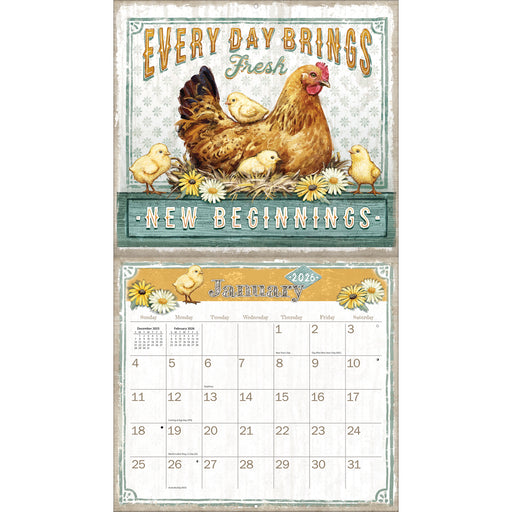 Farmhouse 2026 Large Wall Calendar (Online Exclusive)