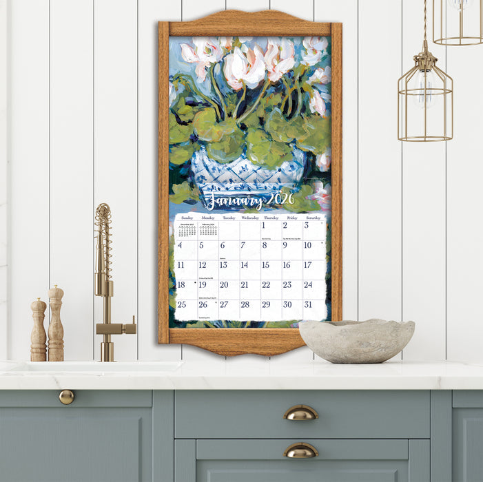 Gallery Florals 2026 Large Wall Calendar