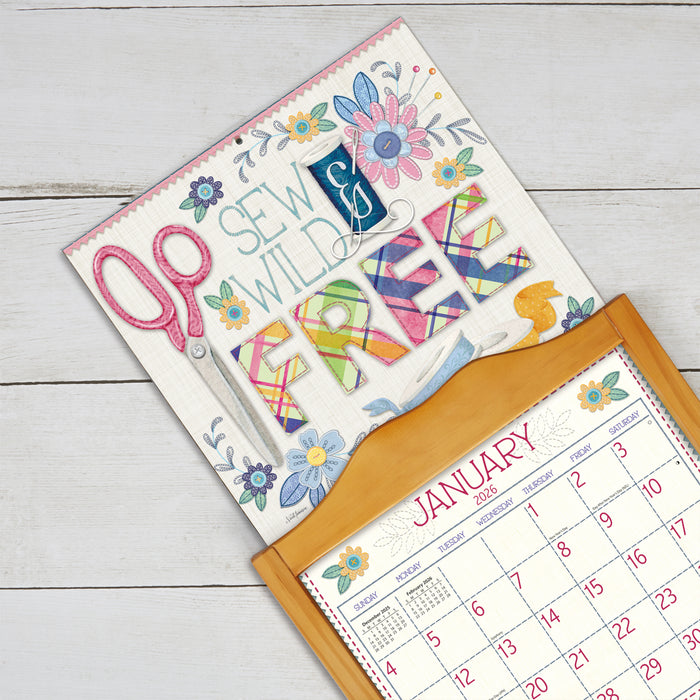 Handmade Happiness 2026 Large Wall Calendar (Online Exclusive)