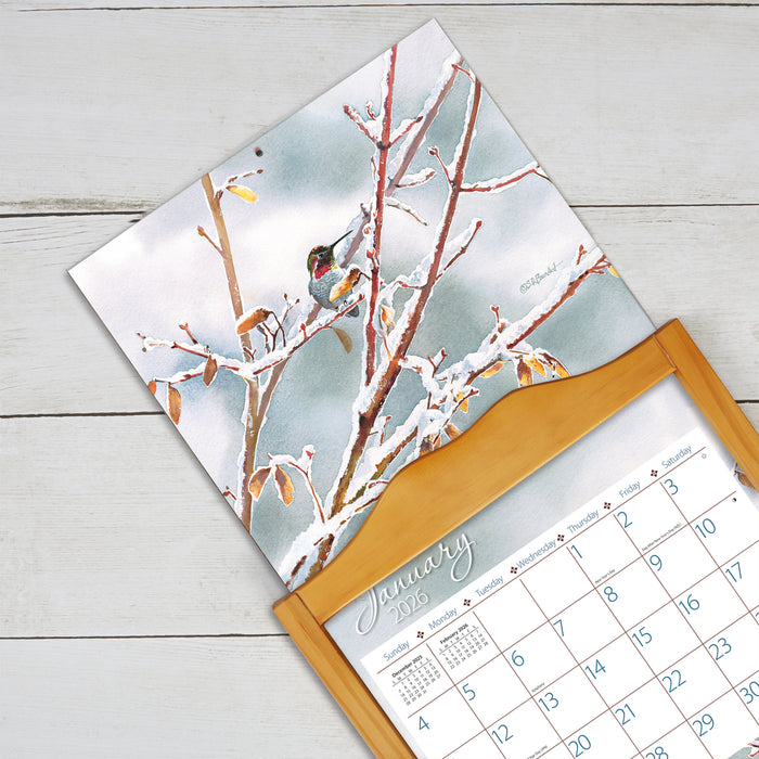 Hummingbirds 2026 Large Wall Calendar
