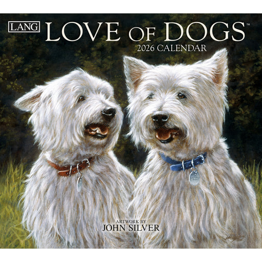 Love Of Dogs 2026 Large Wall Calendar