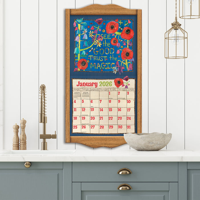Painted Peace 2026 Large Wall Calendar (Online Exclusive)