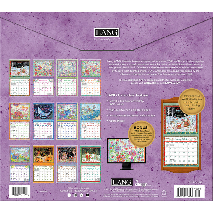 Simple Inspirations 2026 Large Wall Calendar