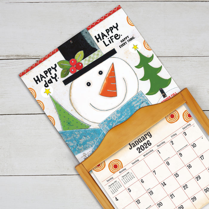 Simple Life 2026 Large Wall Calendar