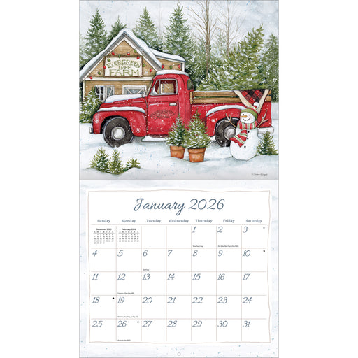 Truckin' Along 2026 Large Wall Calendar (Online Exclusive)