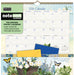 Botanical Gardens Note Nook 2026 Square Wall Calendar with Pocket