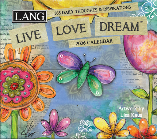 Live Love Dream 2026 Mini Page-A-Day Calendar